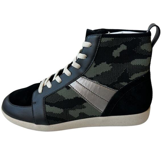 Sanctuary Sneakers Major Camouflage Smart Creation Green Black Women's Size 9M - Picture 1 of 12